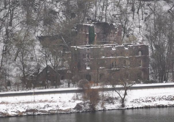 Brauerei-Ruine, Mosel, verlassener Ort