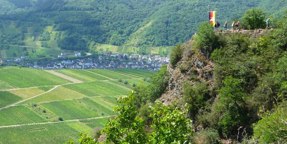 Hier gibt’s diese Aussicht, von der alle sprechen