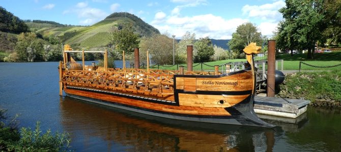 Weinschiff: Mosel-Fahrt wie die Römer